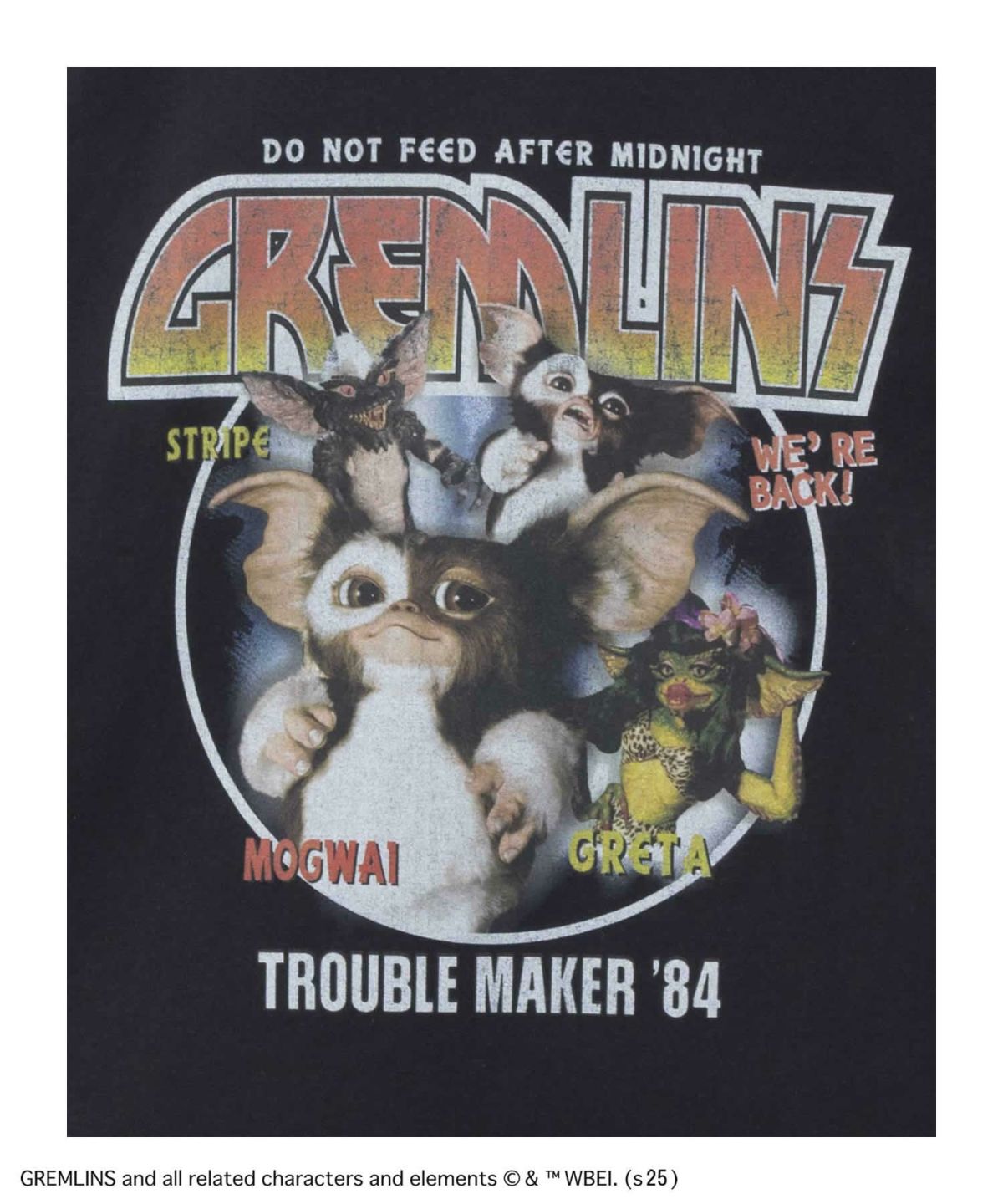 GREMLINS バンドTシャツ メンズ ネコポス 対応商品