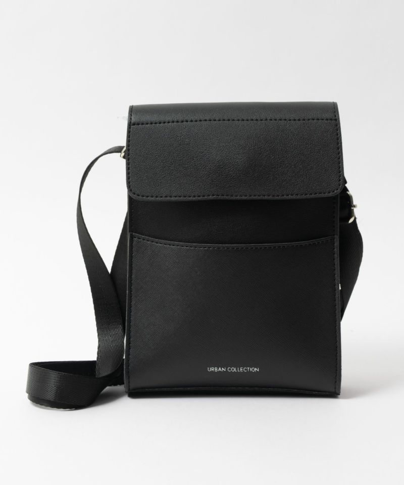 URBAN COLLECTION  ボックス型フラップショルダーバッグ商品画像-1