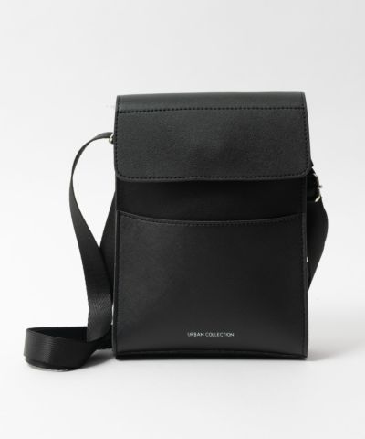 URBAN COLLECTION ボックス型フラップショルダーバッグ URBAN COLLECTION ボックス型フラップショルダーバッグ
