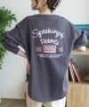 UNDERWRAPS 刺繍ラウンド長袖Tシャツ レディース ネコポス 対応商品