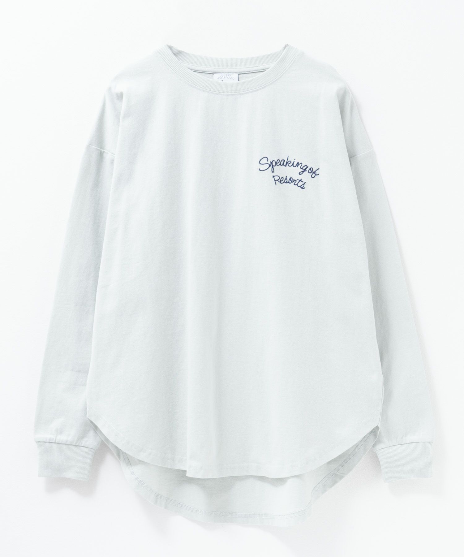 UNDERWRAPS  刺繍ラウンド長袖Tシャツ レディース メール便 対応商品商品画像-19