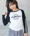 RICH MIX  レースアップ長袖Tシャツ キッズ メール便 対応商品商品サムネイル-4