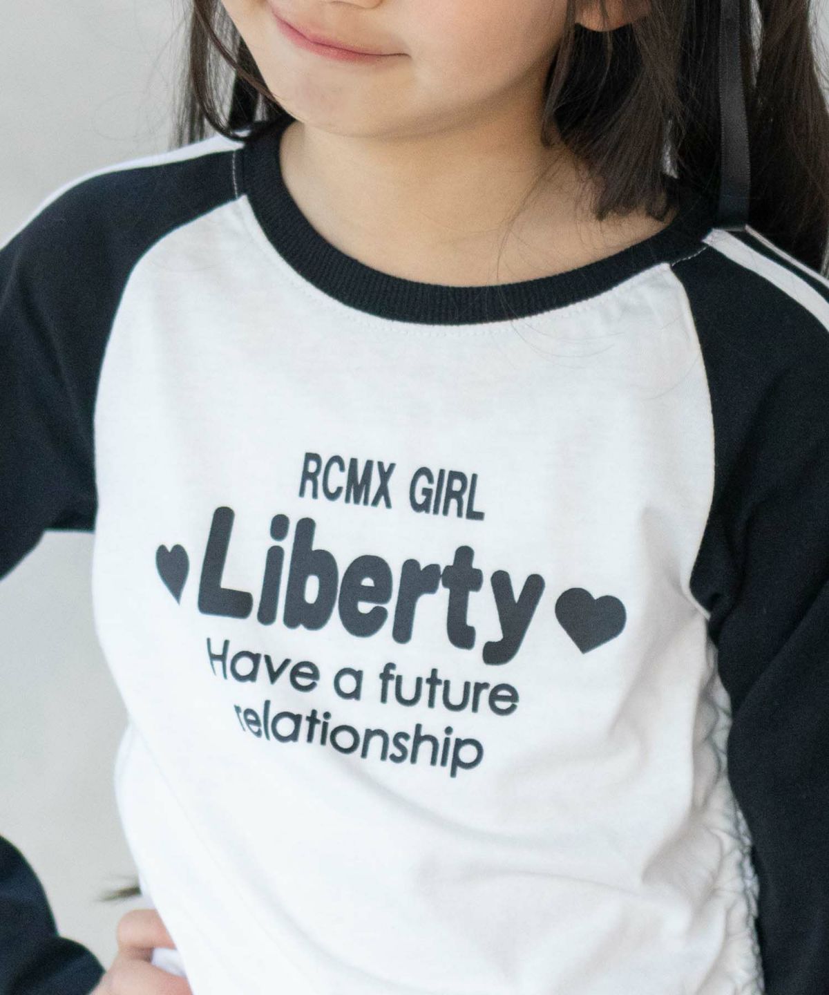 RICH MIX レースアップ長袖Tシャツ キッズ ネコポス 対応商品