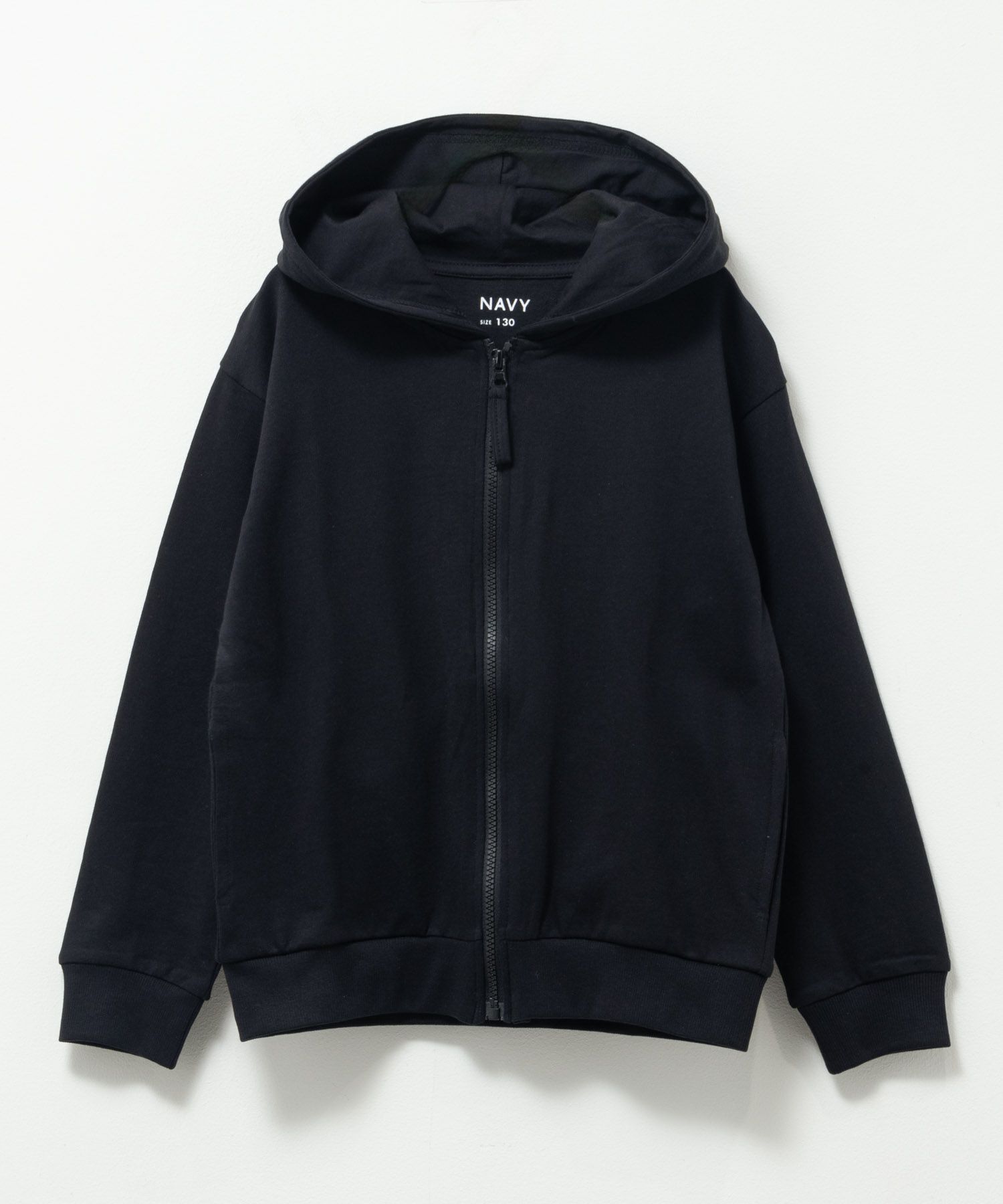 NAVY  フルジップパーカー キッズ商品画像-5