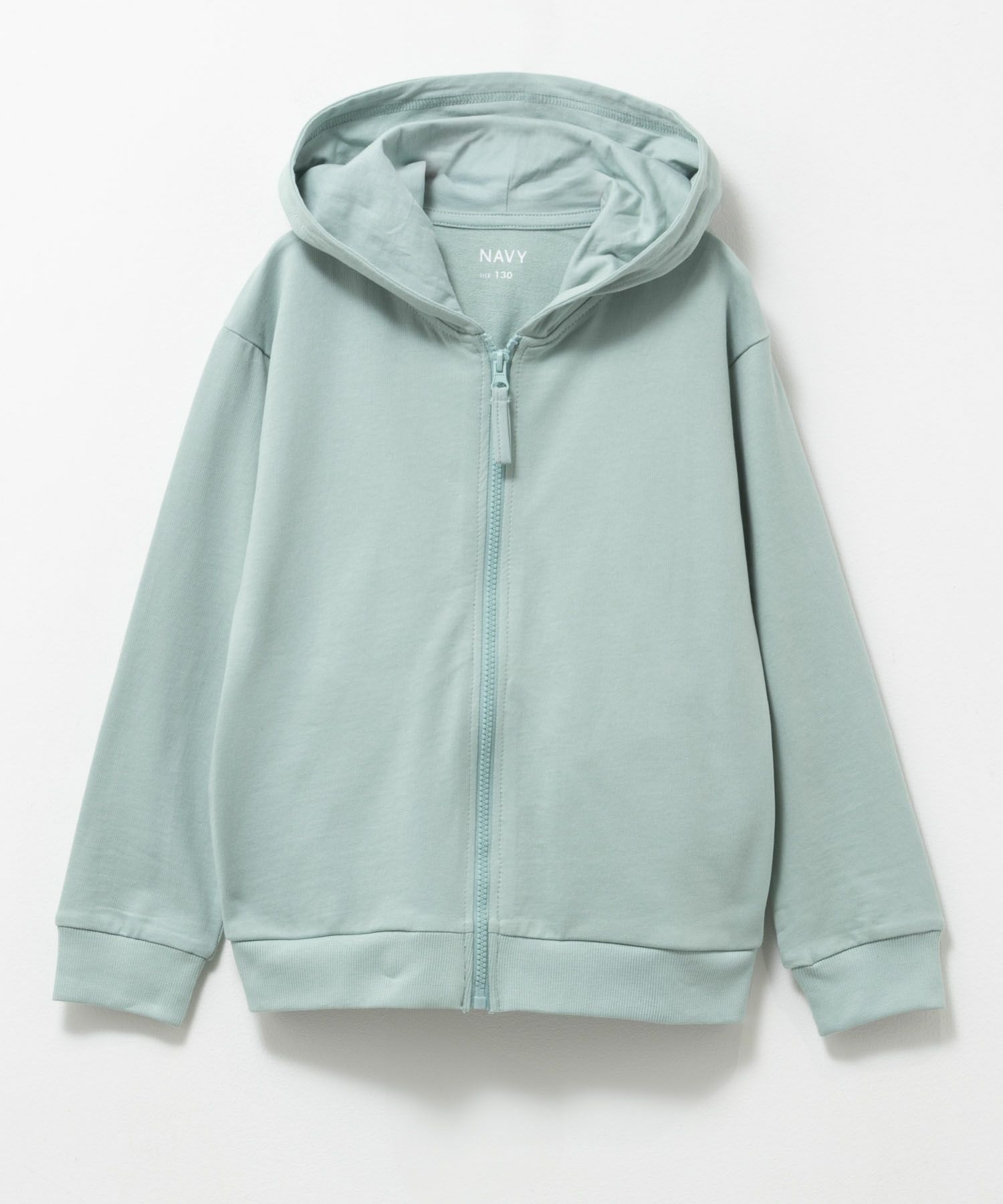 NAVY フルジップパーカー キッズ