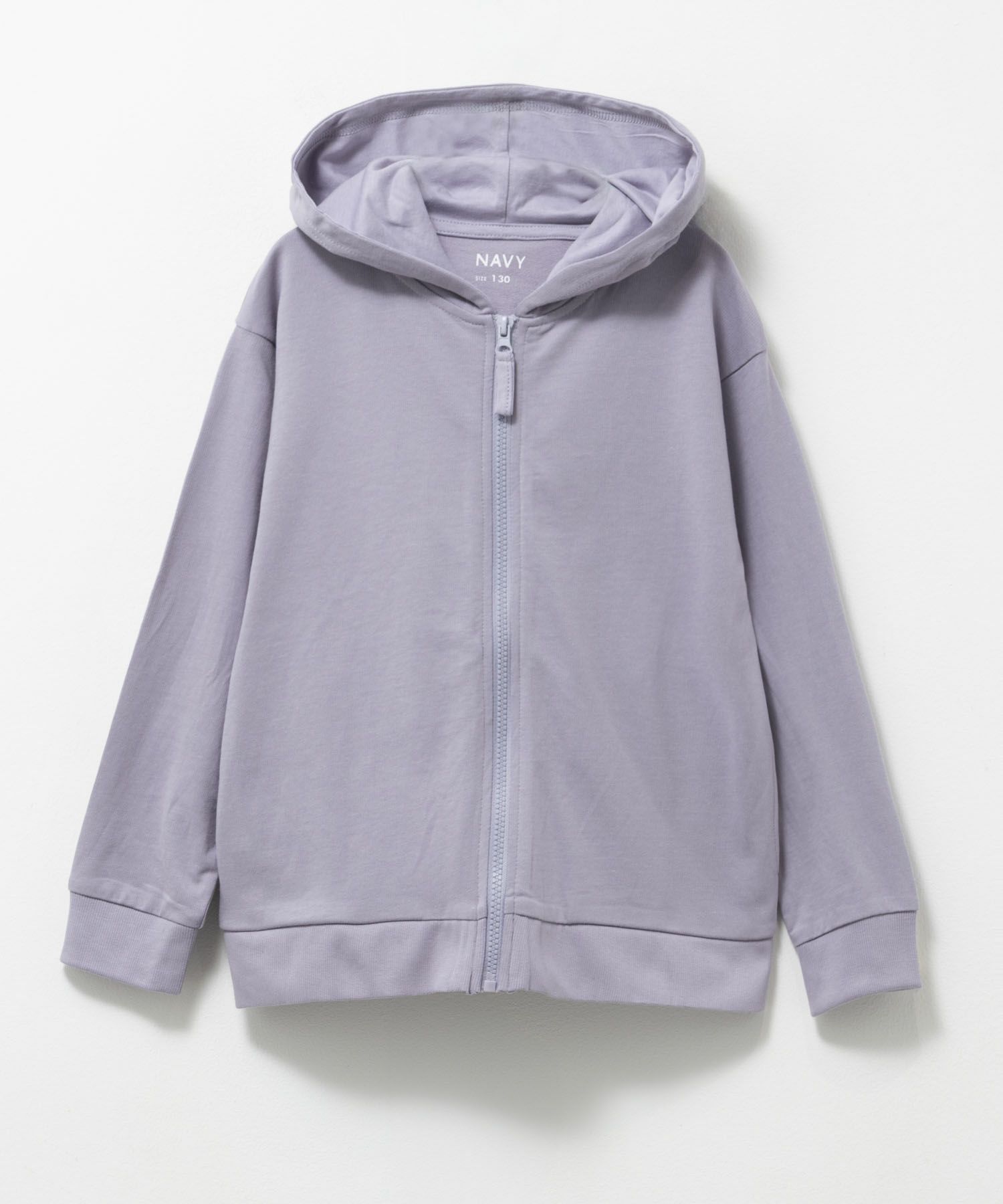 NAVY フルジップパーカー キッズ