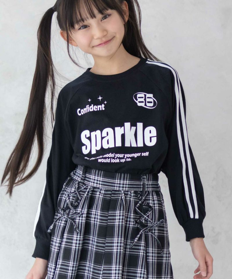 RICH MIX  ラグランチュニック キッズ メール便 対応商品商品画像-3