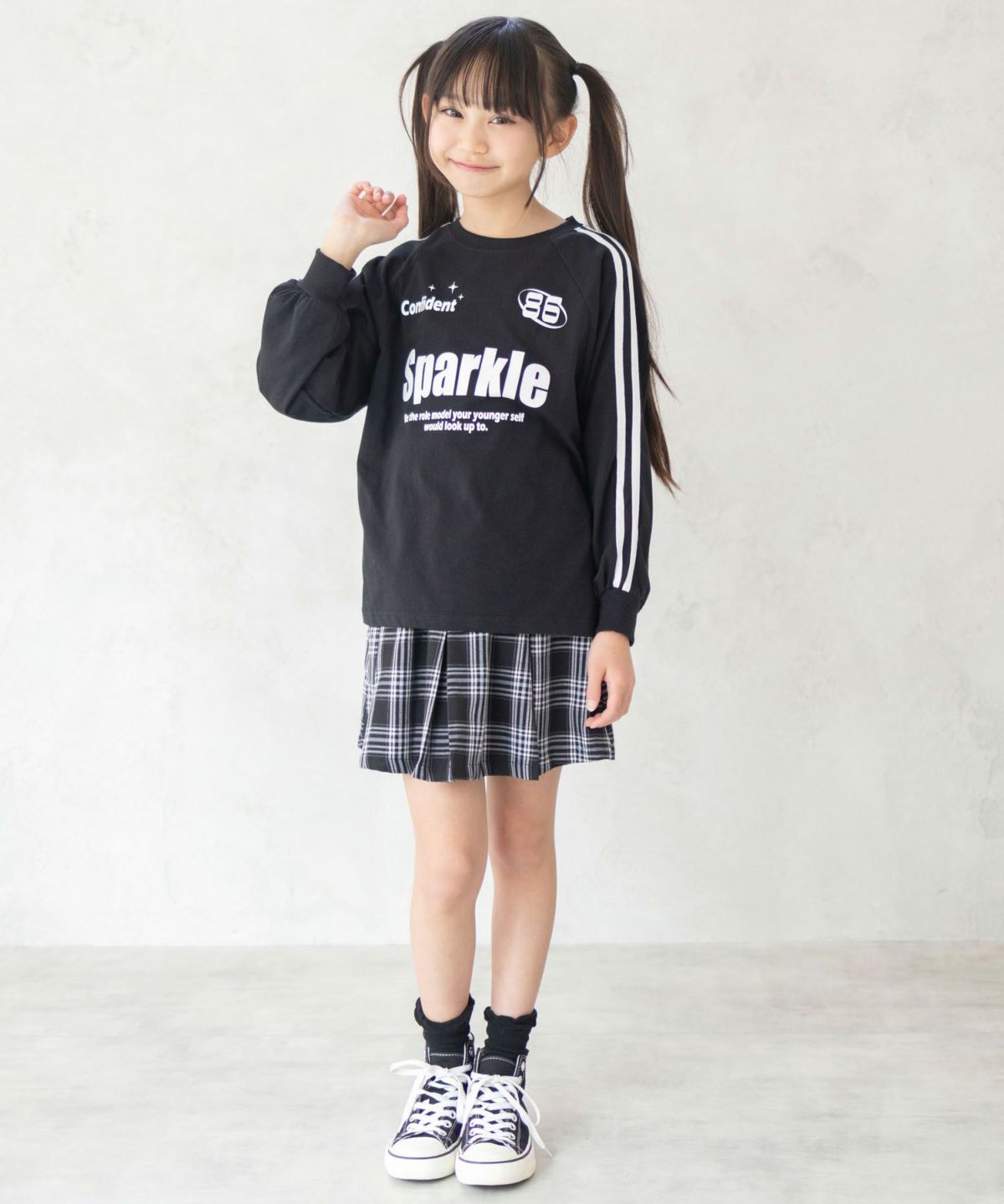 RICH MIX ラグランチュニック キッズ ネコポス 対応商品