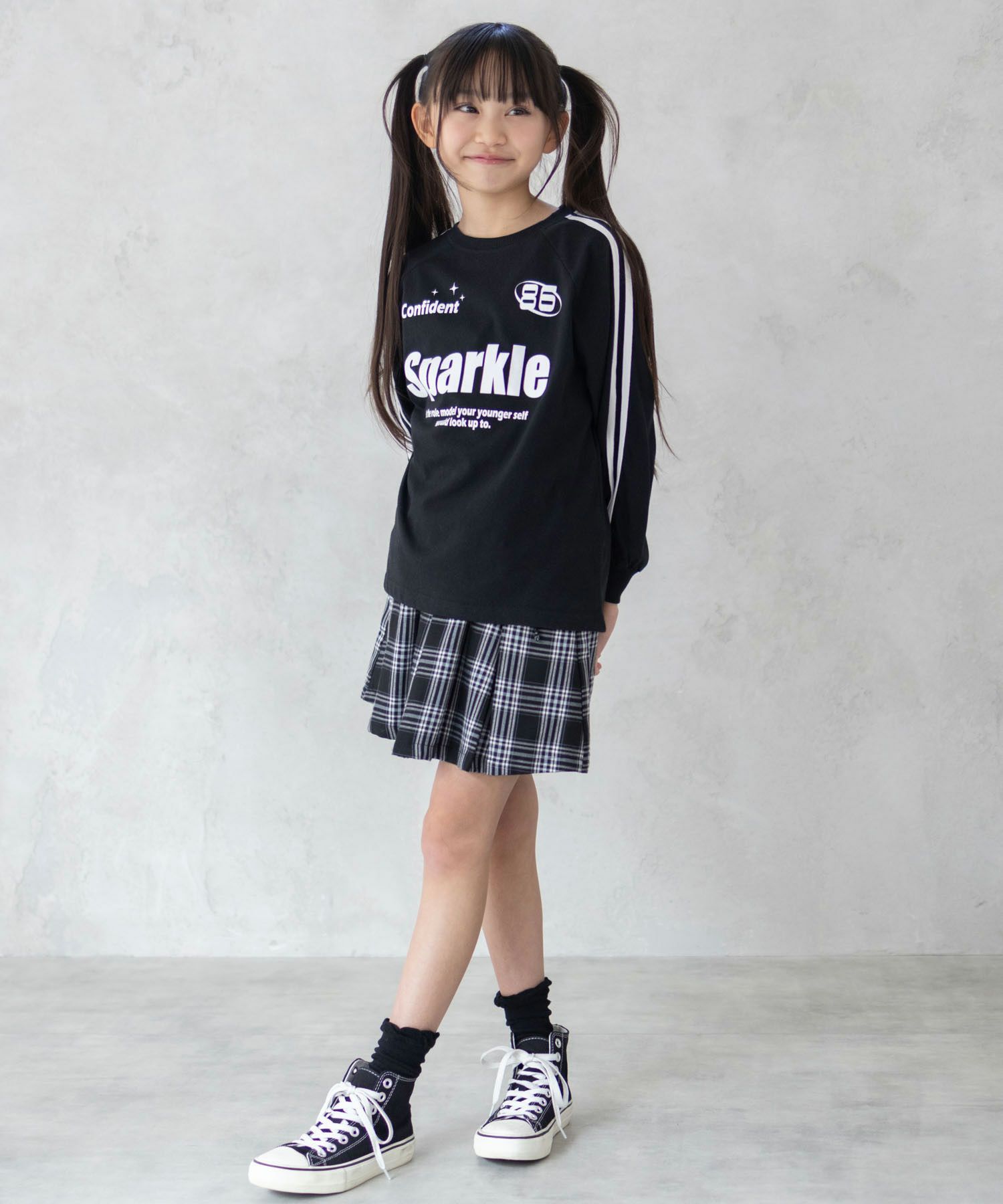 RICH MIX  ラグランチュニック キッズ メール便 対応商品商品画像-11