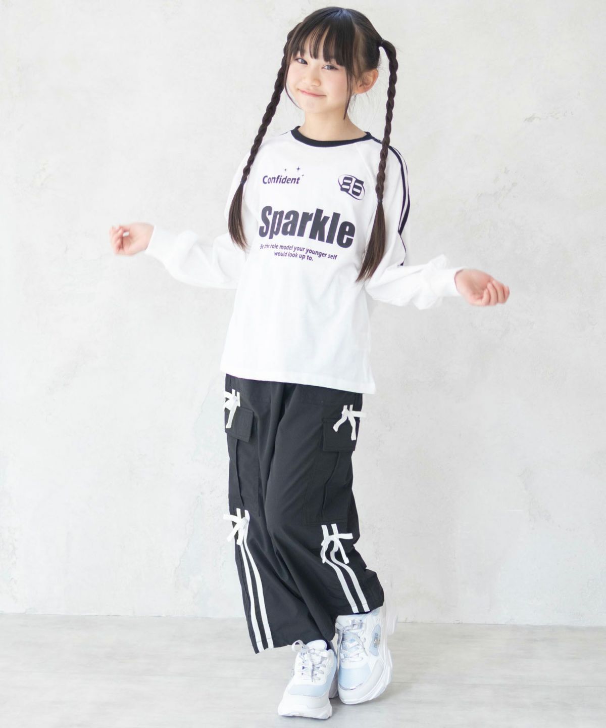 RICH MIX ラグランチュニック キッズ ネコポス 対応商品