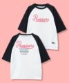 NAVY  ルーズシルエットラグラン配色Tシャツ キッズ メール便 対応商品商品サムネイル-1