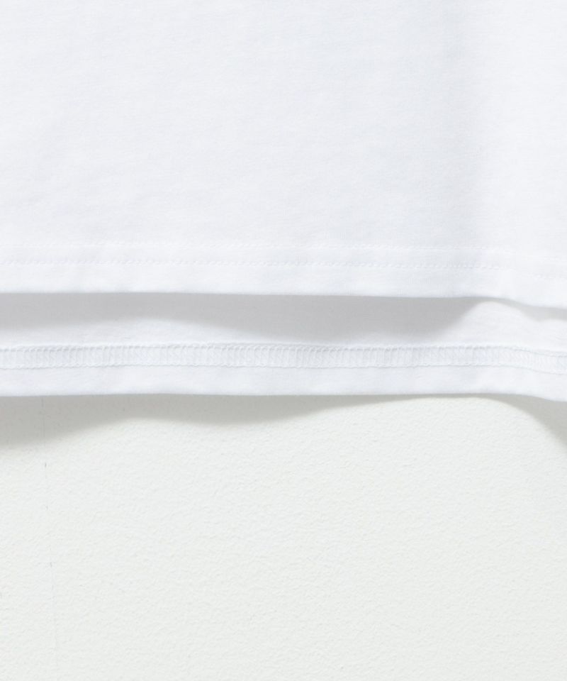 NAVY  ルーズシルエットラグラン配色Tシャツ キッズ メール便 対応商品商品画像-6