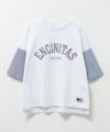 NAVY ルーズシルエット西海岸系配色Tシャツ キッズ メール便 対応商品商品サムネイル-3