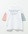 NAVY ルーズシルエット西海岸系配色Tシャツ キッズ メール便 対応商品商品サムネイル-6