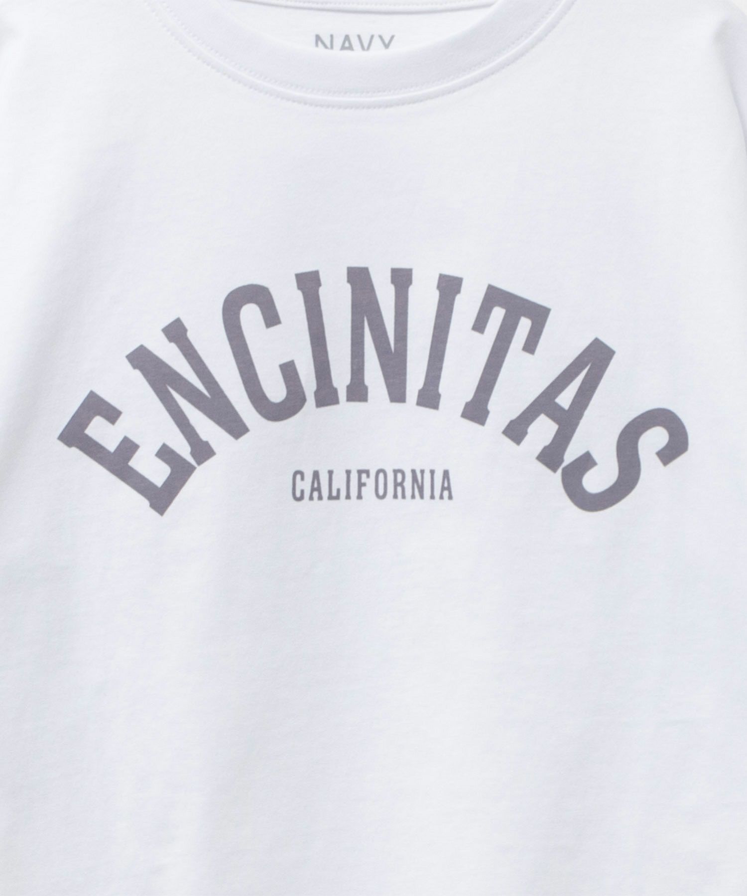 NAVY  ルーズシルエット西海岸系配色Tシャツ キッズ メール便 対応商品商品画像-7