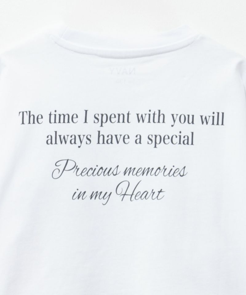 NAVY  ルーズシルエット西海岸系配色Tシャツ キッズ メール便 対応商品商品画像-10