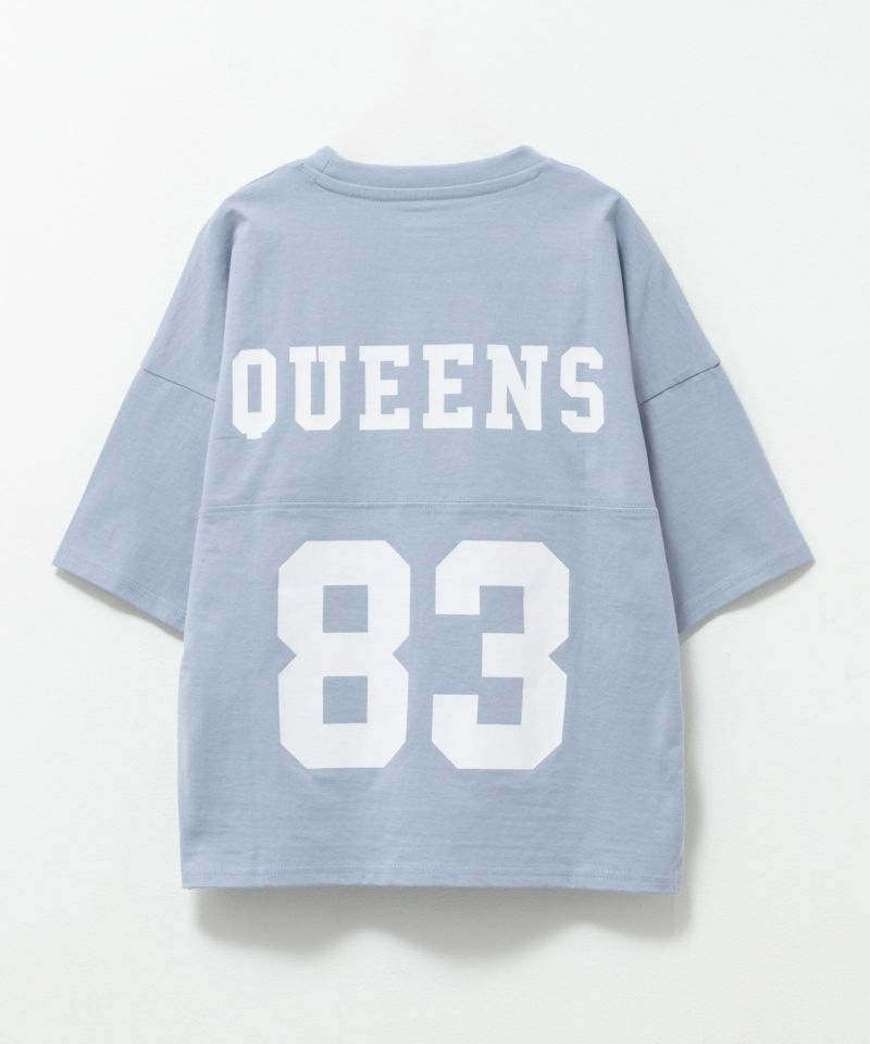 NAVY  ルーズシルエットストリート切替Tシャツ キッズ メール便 対応商品商品画像-4