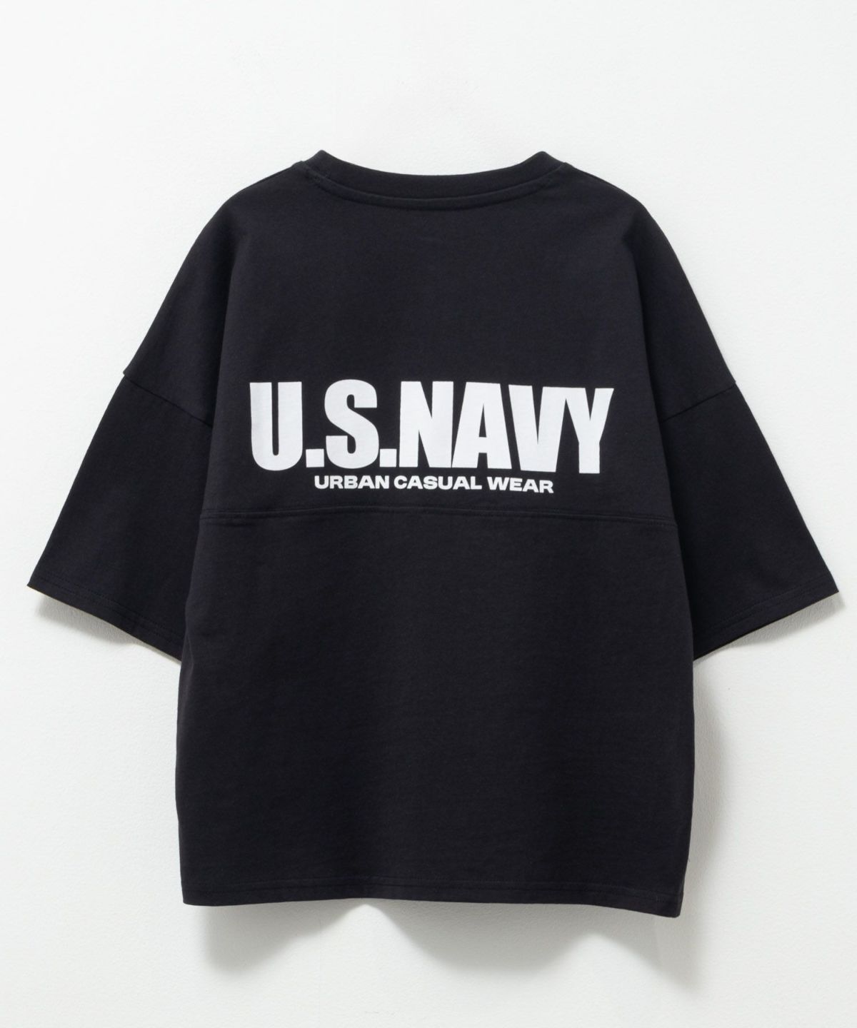 NAVY ルーズシルエットストリート切替Tシャツ キッズ ネコポス 対応商品