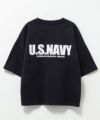 NAVY ルーズシルエットストリート切替Tシャツ キッズ メール便 対応商品商品サムネイル-6