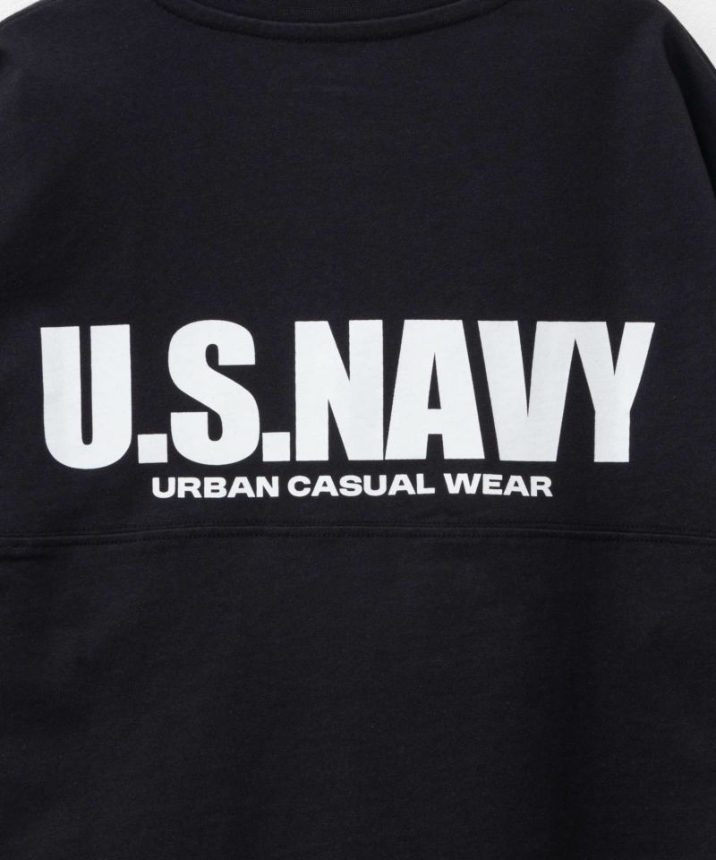 NAVY ルーズシルエットストリート切替Tシャツ キッズ メール便 対応商品商品画像-12