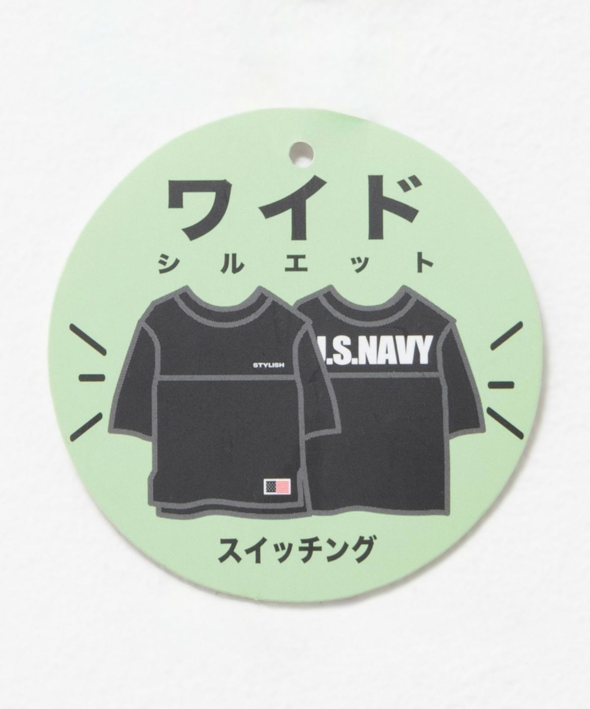 NAVY ルーズシルエットストリート切替Tシャツ キッズ ネコポス 対応商品