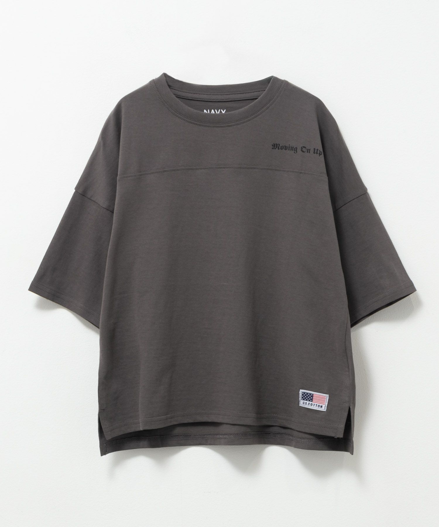 NAVY  ルーズシルエットストリート切替Tシャツ キッズ メール便 対応商品商品サムネイル-6