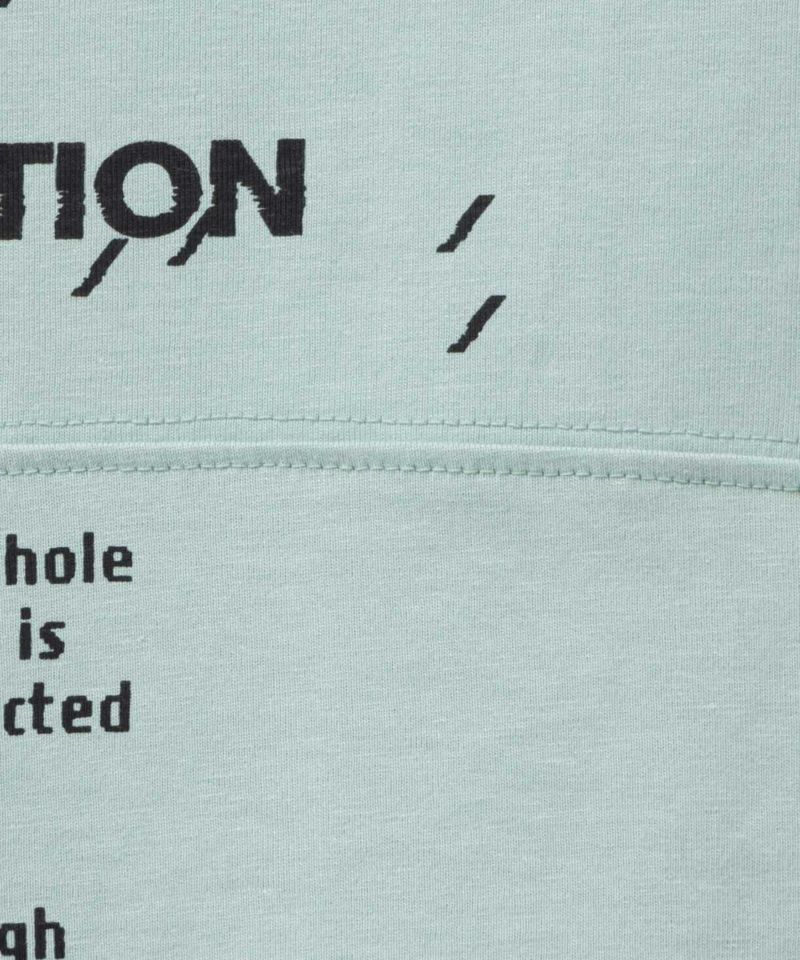 NAVY  ルーズシルエットストリート切替Tシャツ キッズ メール便 対応商品商品画像-12