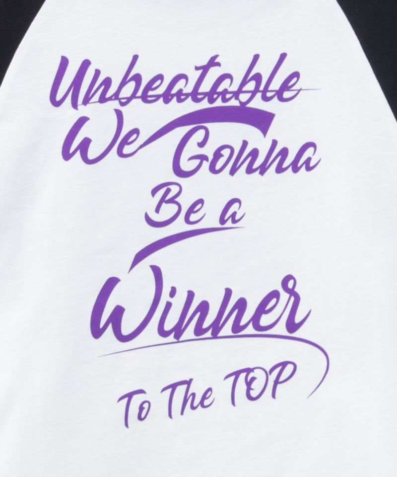 NAVY  ルーズシルエット五分袖ラグランTシャツ キッズ メール便 対応商品商品画像-5