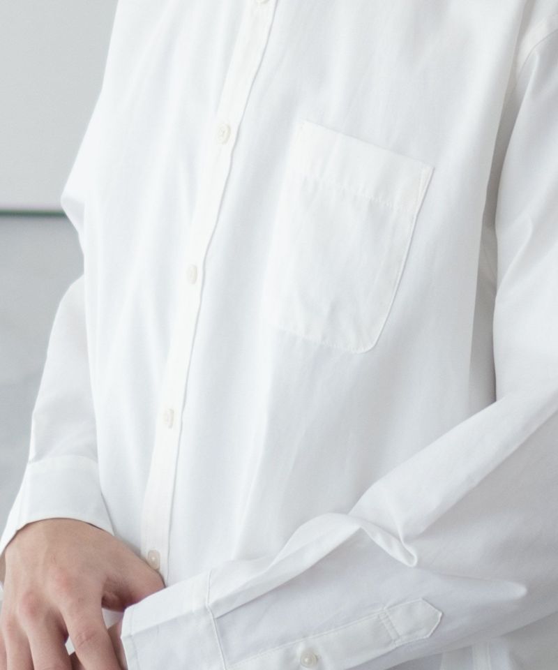 NAVY ブロードボタンダウンシャツ メンズ商品画像-7