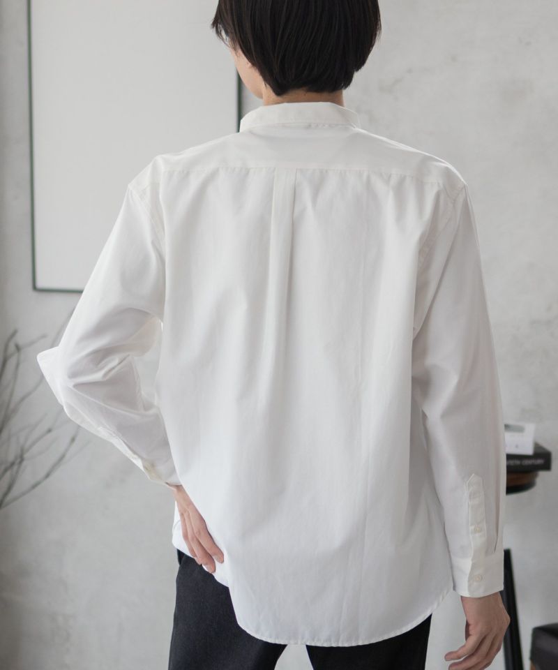 NAVY  ブロードボタンダウンシャツ メンズ商品画像-10