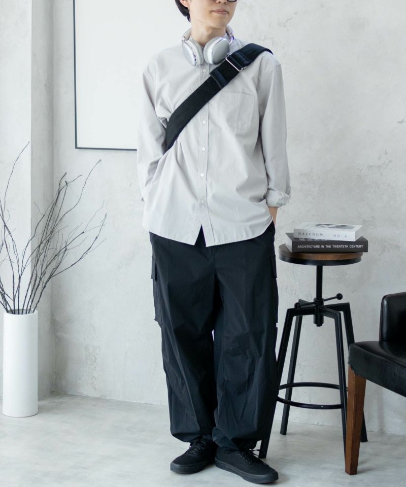 NAVY ブロードボタンダウンシャツ メンズ商品画像-16