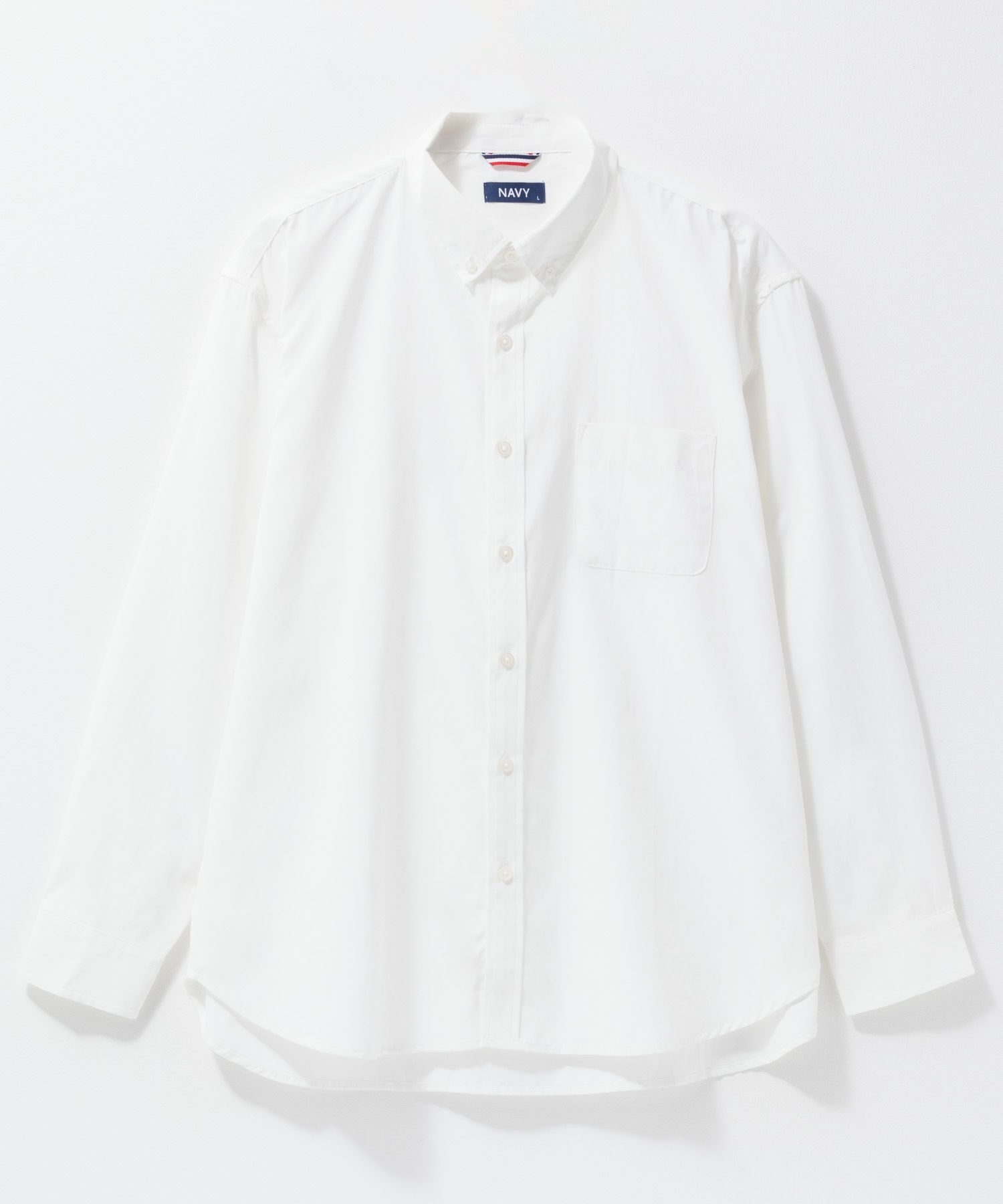 NAVY  ブロードボタンダウンシャツ メンズ商品画像-27