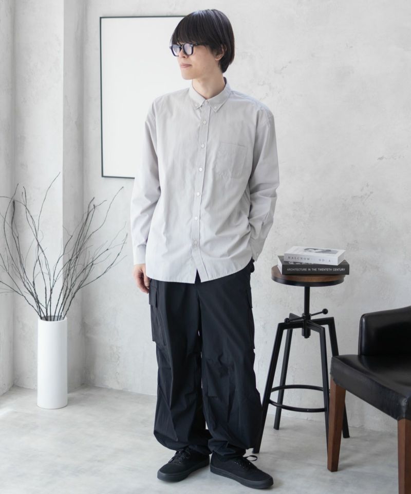 NAVY ブロードボタンダウンシャツ メンズ商品画像-37