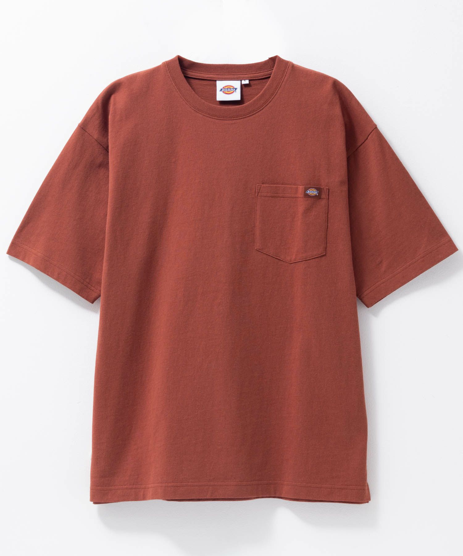 Dickies ポケット付き無地Tシャツ メンズ
