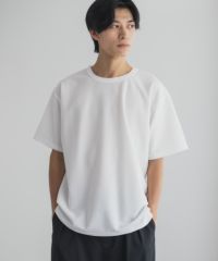 NAVY カノコクルーネックTシャツ メンズ