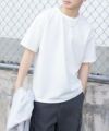 NAVY カノコクルーネックTシャツ メンズ