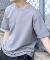 NAVY カノコクルーネックTシャツ メンズ
