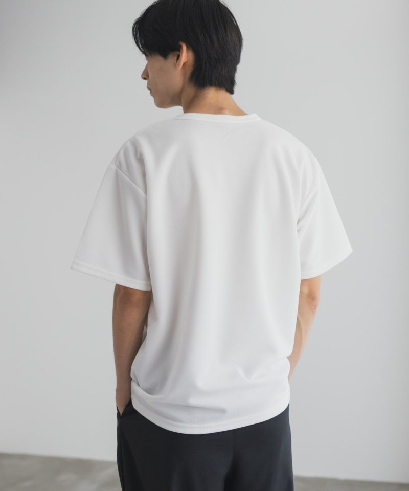 NAVY  カノコクルーネックTシャツ メンズ商品画像-10