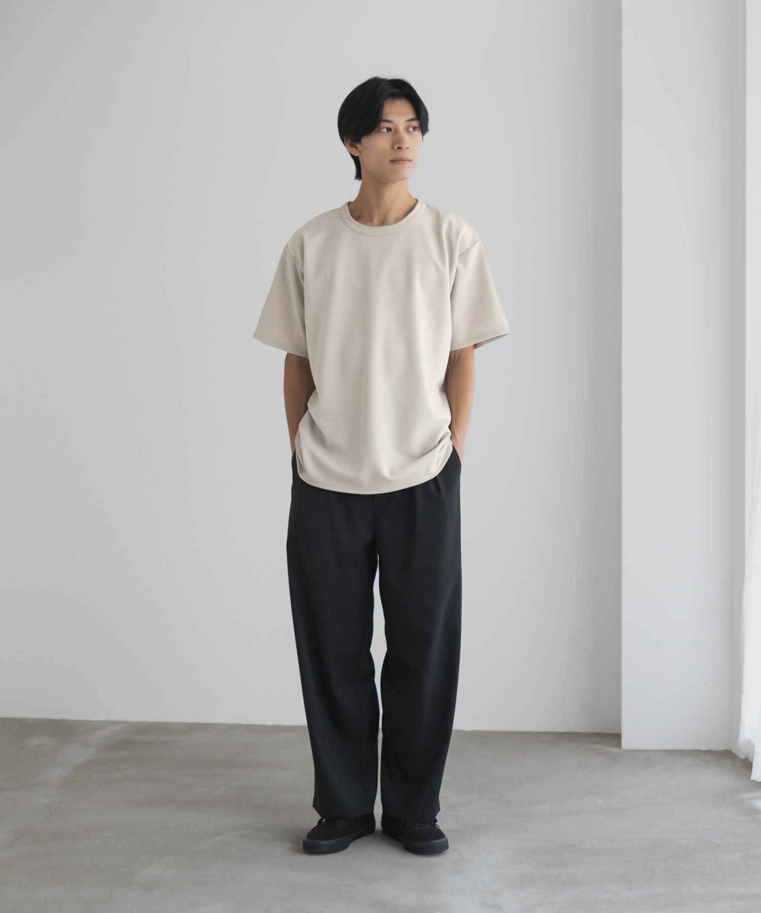 NAVY カノコクルーネックTシャツ メンズ商品画像-21