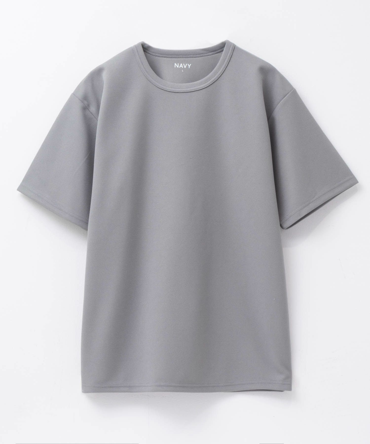 NAVY  カノコクルーネックTシャツ メンズ商品画像-26