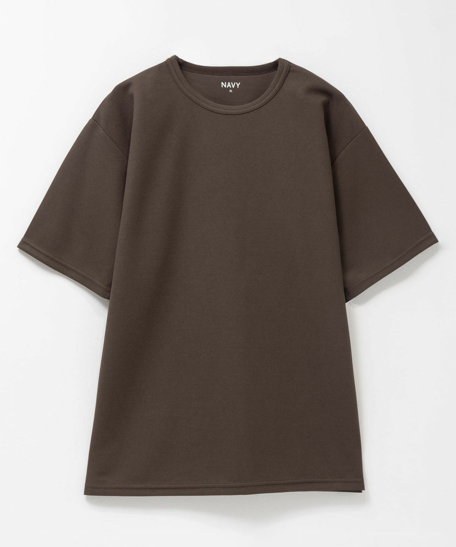 NAVY カノコクルーネックTシャツ メンズ
