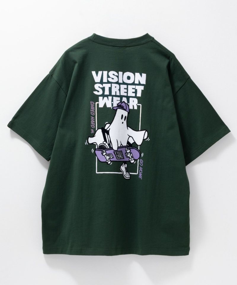 VISION STREET WEAR ゴーストスケーターTシャツ メンズ
