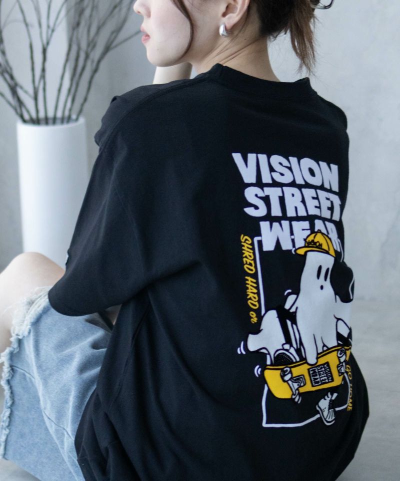 VISION STREET WEAR ゴーストスケーターTシャツ メンズ メール便 対応商品商品画像-30