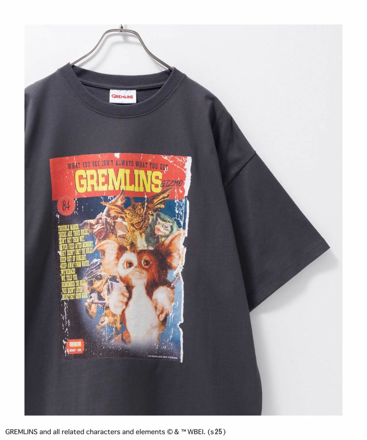 GREMLINS ムービーポスターTシャツ メンズ ネコポス 対応商品