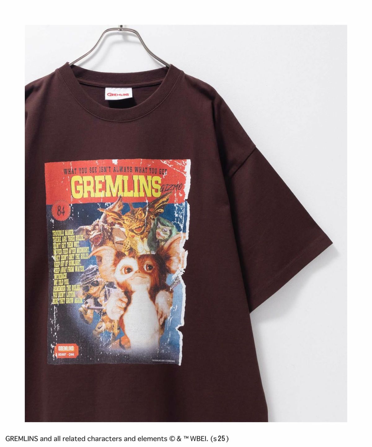 GREMLINS ムービーポスターTシャツ メンズ ネコポス 対応商品