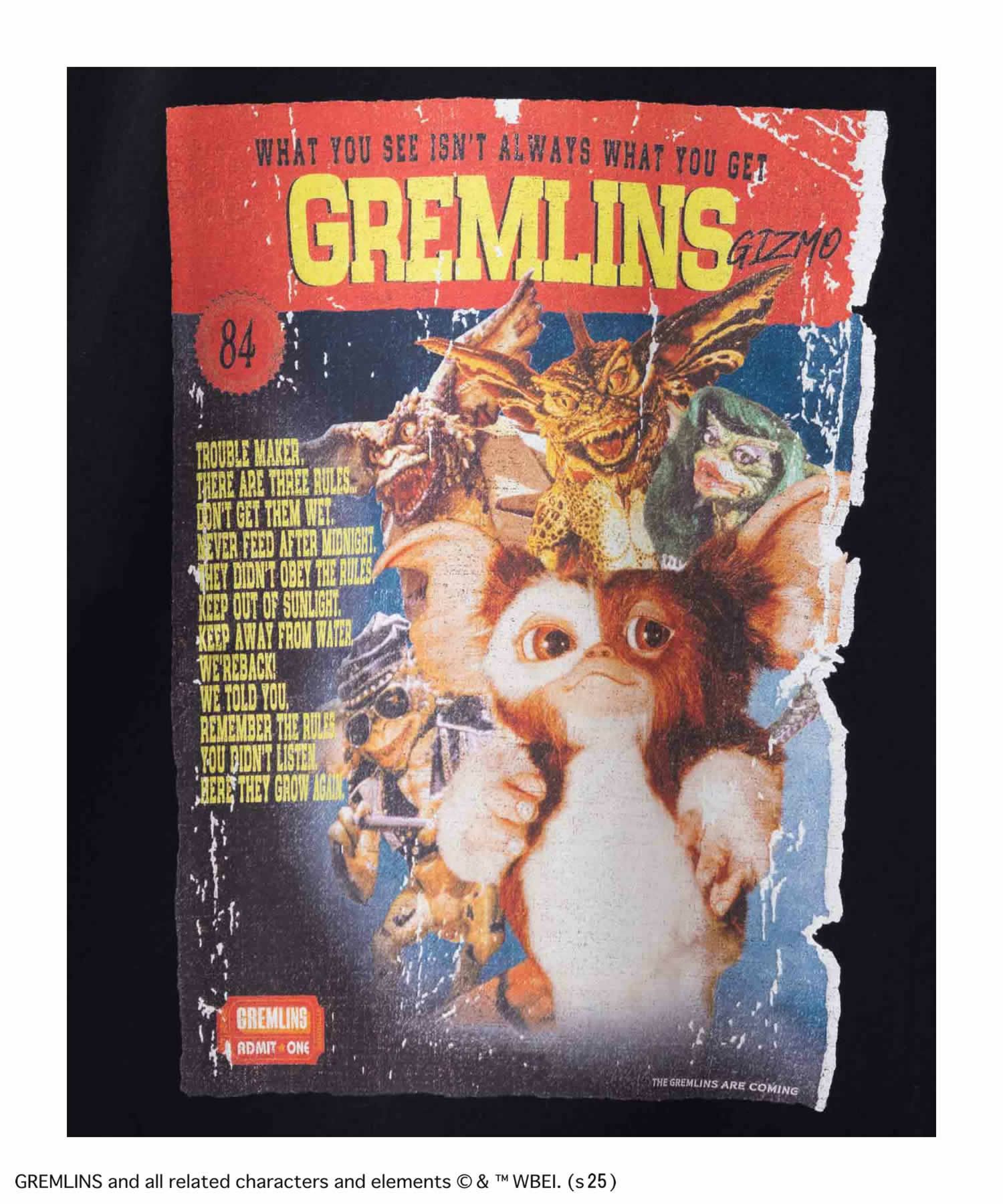 GREMLINS ムービーポスターTシャツ メンズ メール便 対応商品商品画像-13