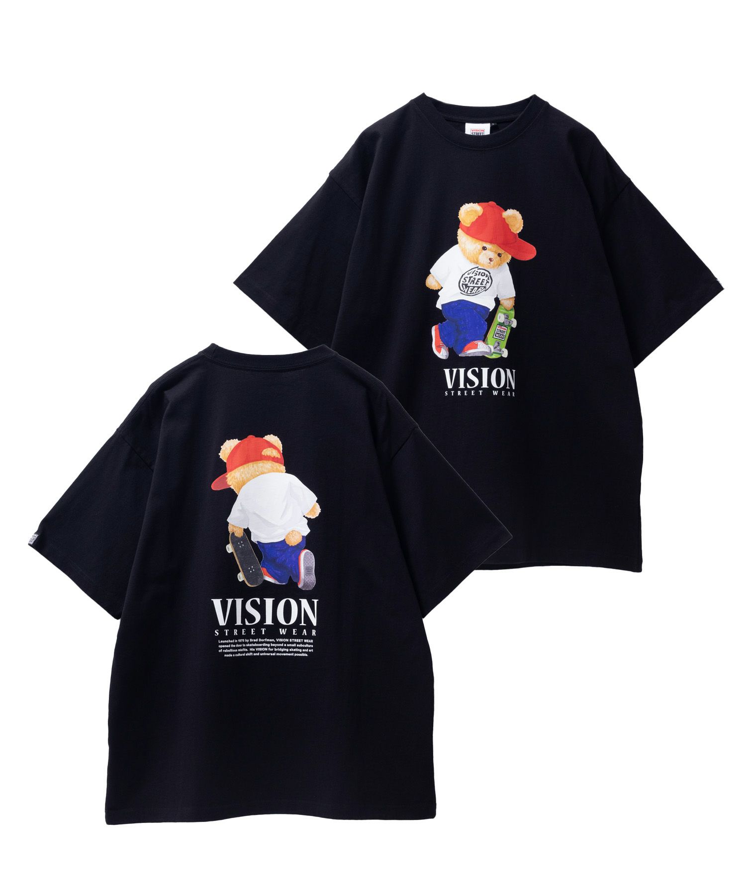VISION STREET WEAR  ベアーTシャツ メンズ メール便 対応商品商品サムネイル-1