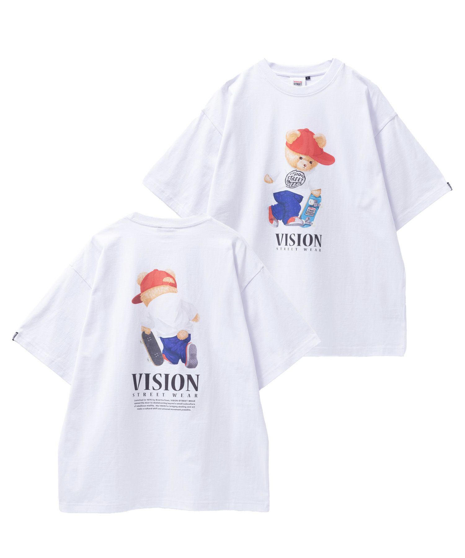 VISION STREET WEAR  ベアーTシャツ メンズ メール便 対応商品商品サムネイル-2