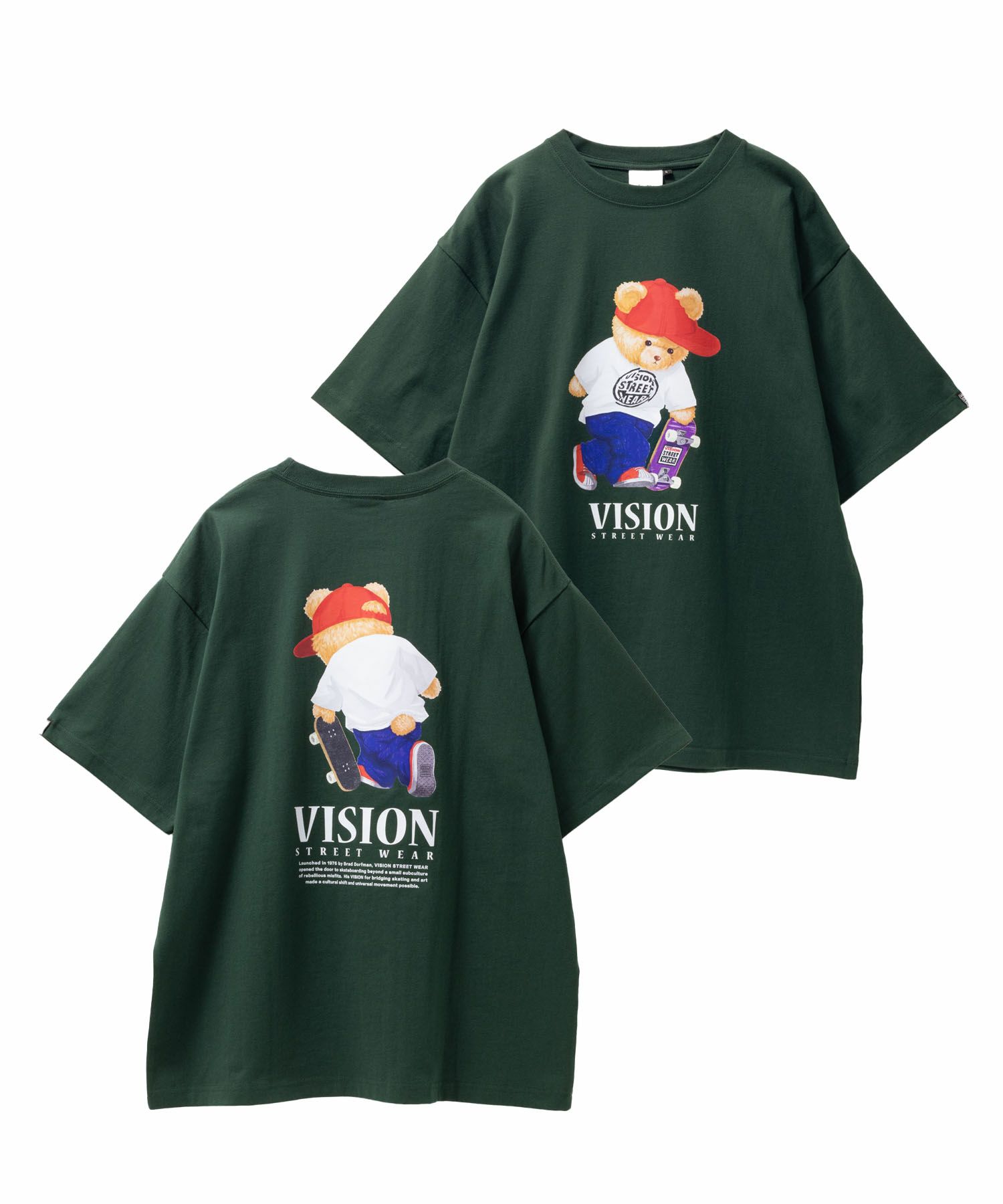 VISION STREET WEAR  ベアーTシャツ メンズ メール便 対応商品商品サムネイル-3