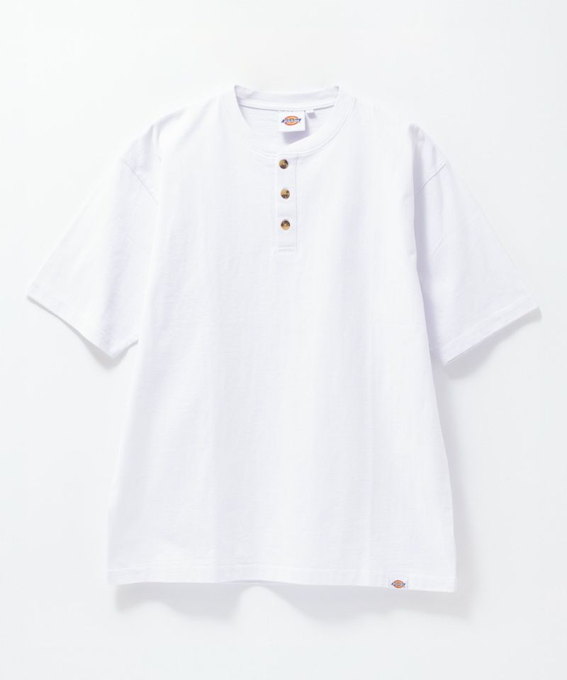 Dickies ヘンリーネックショートスリーブTシャツ メンズ